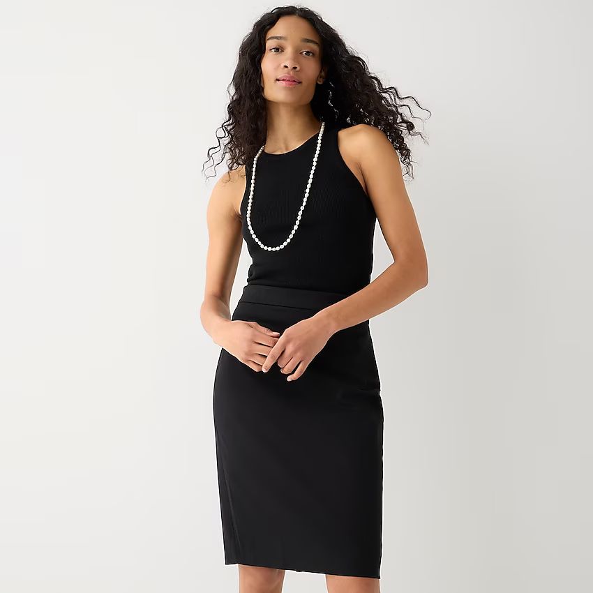 No. 2 Pencil® skirt in bi-stretch cotton | J.Crew US