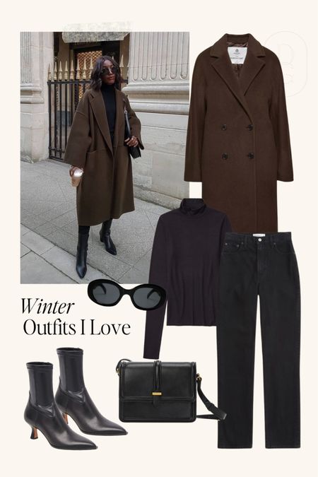 Winter Outfit Idea // winter coat, winter outfit inspo, winter outfits, cold weather outfit, chocolate brown coat

#LTKstyletip #LTKSeasonal