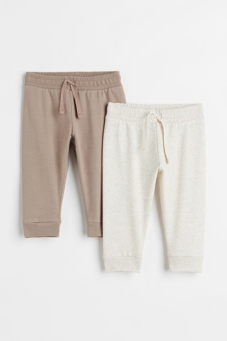 2-pack Cotton Joggers | H&M (US + CA)