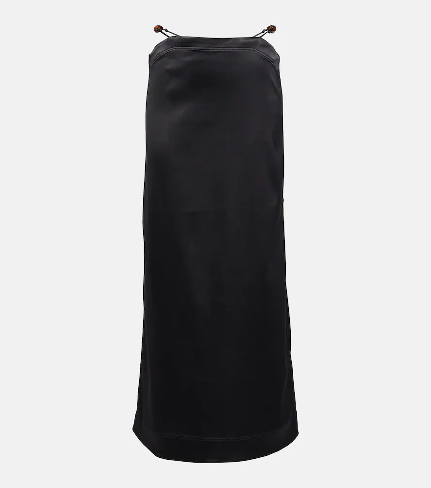 Ganni Satin maxi skirt | Mytheresa (INTL)