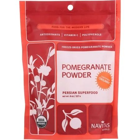 Navitas Naturals Pomegranate Powder - Organic - Freeze-Dried, 8 oz | Walmart (US)