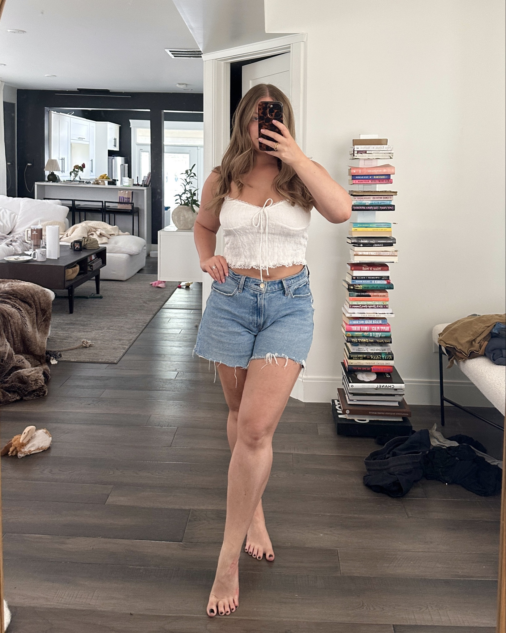 Summer OOTD 🤍 tank size M, shorts size 6

#LTKPetite #LTKSeasonal #LTKStyleTip