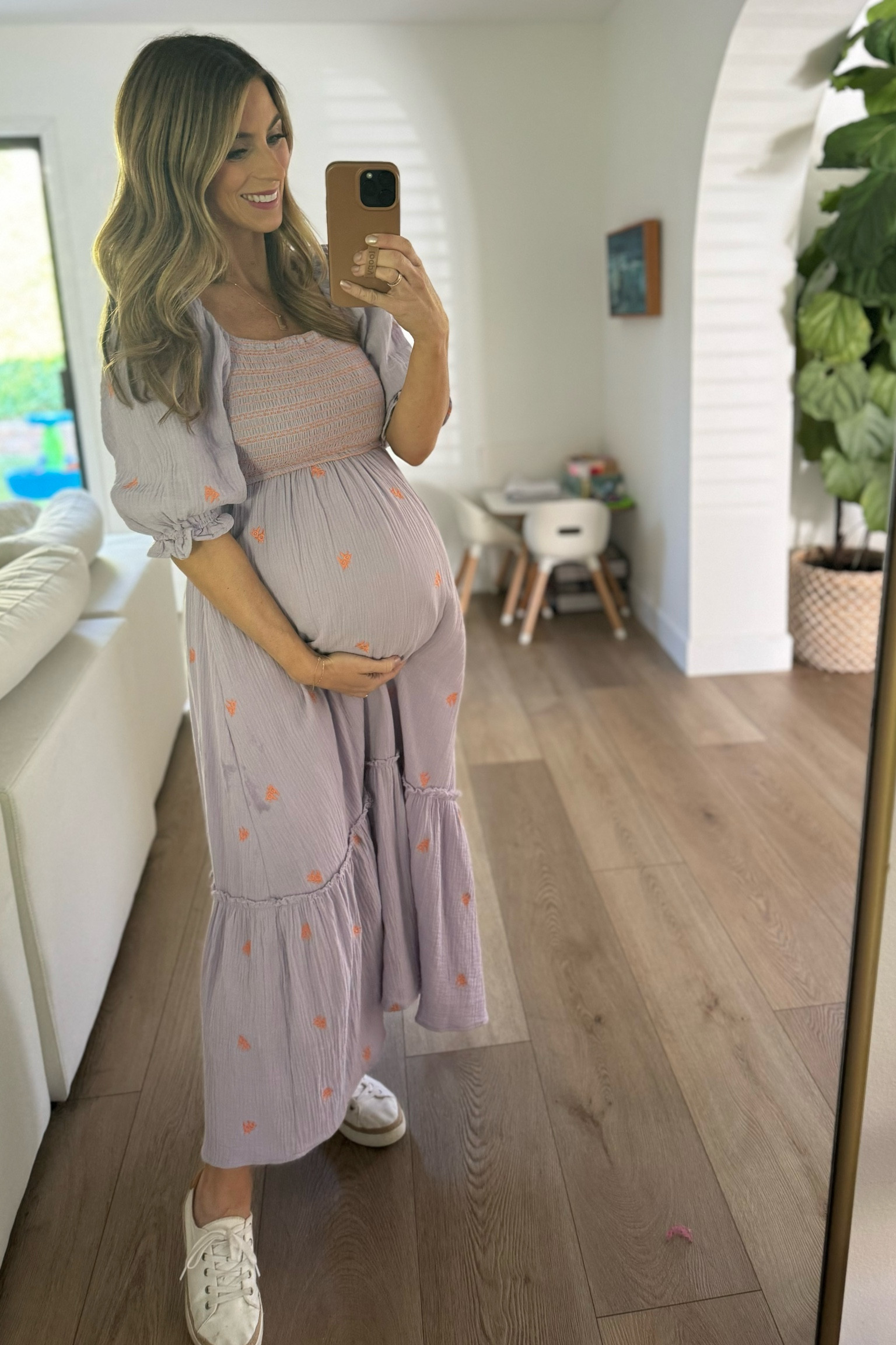 I’m starting to collect dresses that are still great for the growing bump, but also going to be great in postpartum. This top is stretchy and will work with breastfeeding! I love the pretty spring/summer colors too! 

Spring dress, free people dupe, maternity dress, breastfeeding friendly dress

#LTKSeasonal #LTKstyletip #LTKbump