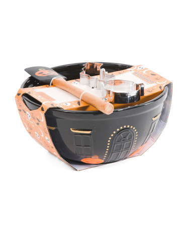 10X5 Spooky House Mixing Bowl Set | TJ Maxx