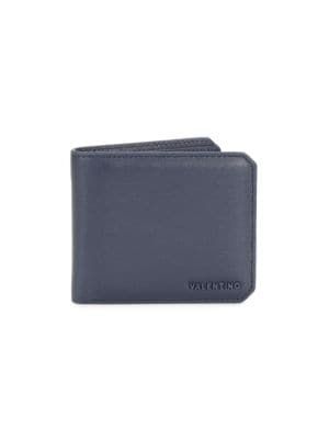 Valentino by Mario Valentino Francesco Leather Bi-Fold Wallet on SALE | Saks OFF 5TH | Saks Fifth Avenue OFF 5TH
