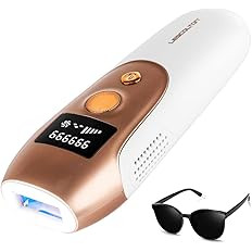 LESCOLTON Permanent IPL Hair Removal, 999,999 Flashes Painless Laser Hair Removal Device for Men ... | Amazon (US)