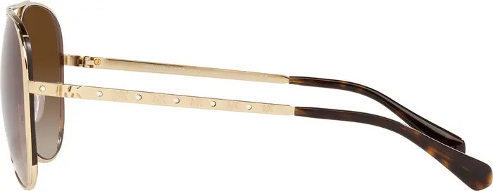 Michael Kors Chelsea Bright 60mm Gradient Aviator Sunglasses | Nordstromrack | Nordstrom Rack