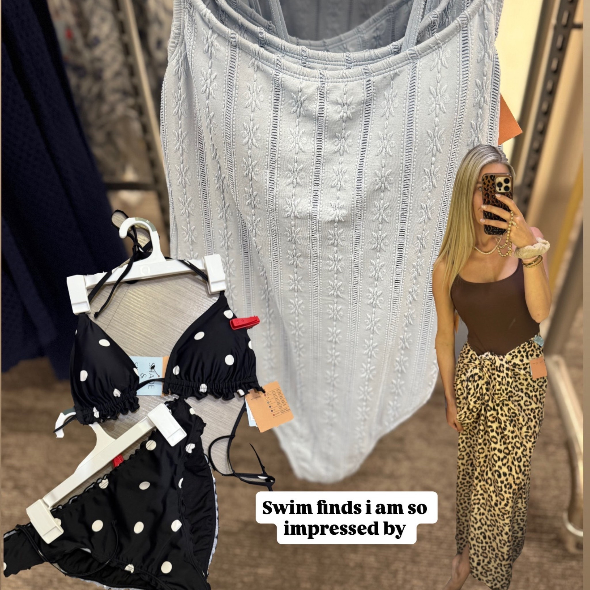 Target swim is actually so good this year 👏
These Target swim finds seriously impressed me—the textured one-piece is flattering and comfortable, and the polka-dot bikini is such a classic, cute option. Great quality, supportive, and budget-friendly without feeling cheap.

Perfect for spring break, summer trips, pool days, or just feeling confident in a swimsuit that doesn’t cost a fortune.

✨ Flattering fits
✨ Great quality for the price
✨ Mix-and-match options
✨ Affordable Target swim

#LTKmomlife #LTKTravel #LTKgrwm