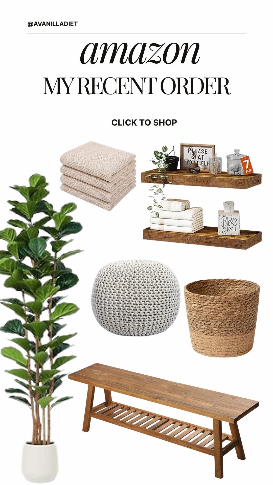 🛒 My recent Amazon order 🛒

Home decor finds ✨

#amazonfinds #amazonfavorites #currentlyloving #shoppinghaul #ltkit #ltkstyle #everydayessentials #musthavefinds #amazonmusthaves

#LTKSeasonal #LTKHome