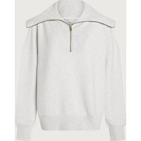 Catherine Half Zip Sweat | Varley US, Ivory Marl / S | Varley US