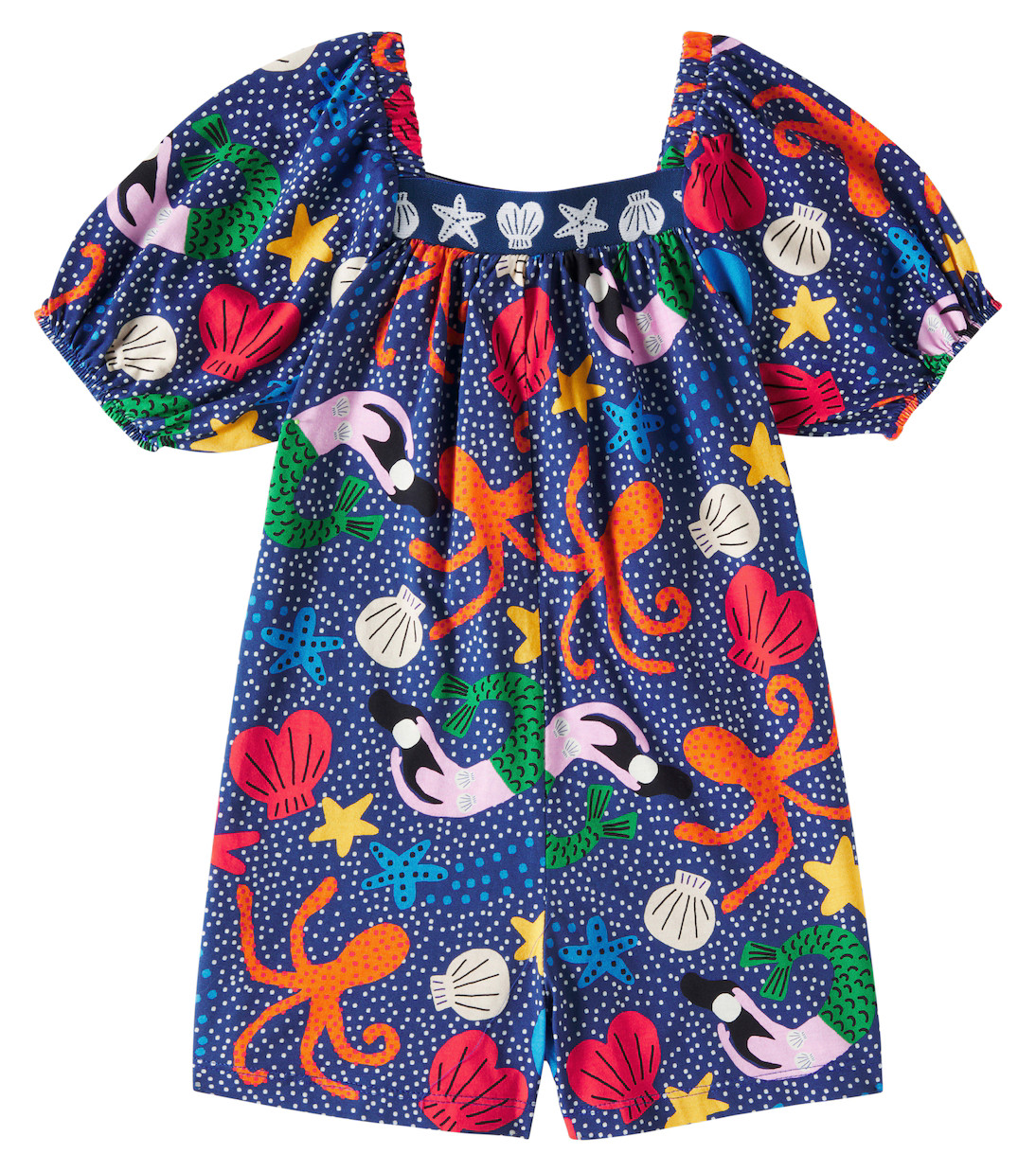 Printed cotton romper | Mytheresa (US/CA)