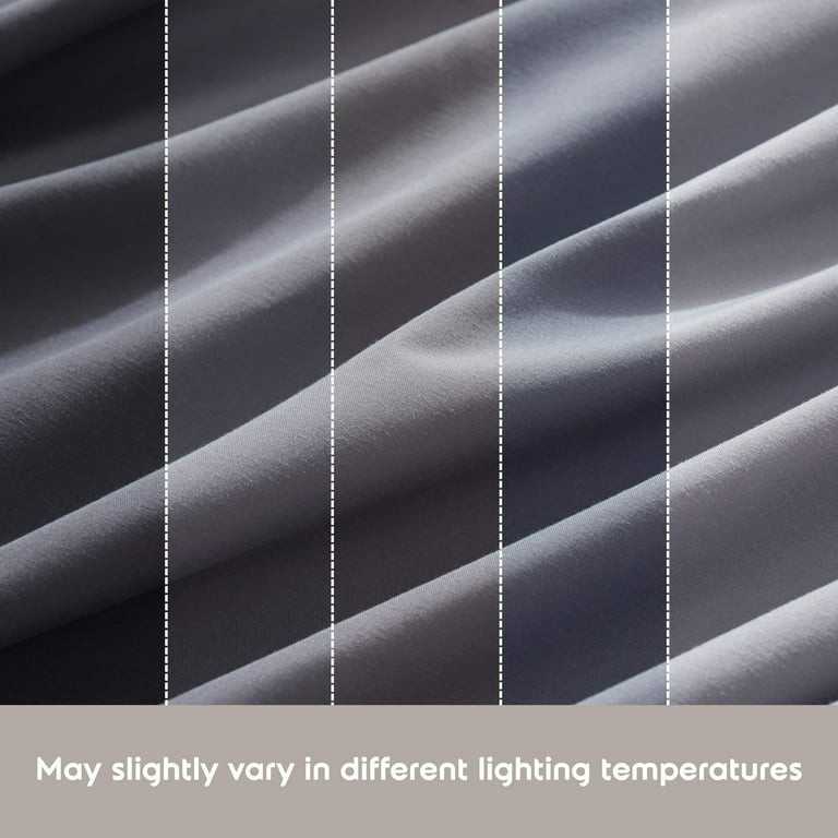 Nestl Bed Sheet Sets, 1800 Series Deep Pocket 4 Piece Bedding, Luxury Soft Microfiber Queen Sheet... | Walmart (US)