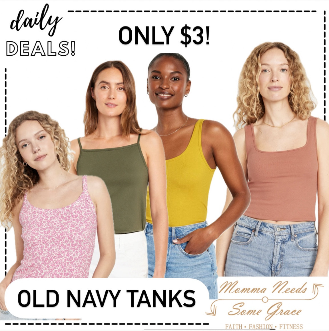 Old Navy tanks only $3!  Sale ends 6/15!

#LTKSummerSales #LTKSaleAlert #LTKSeasonal
