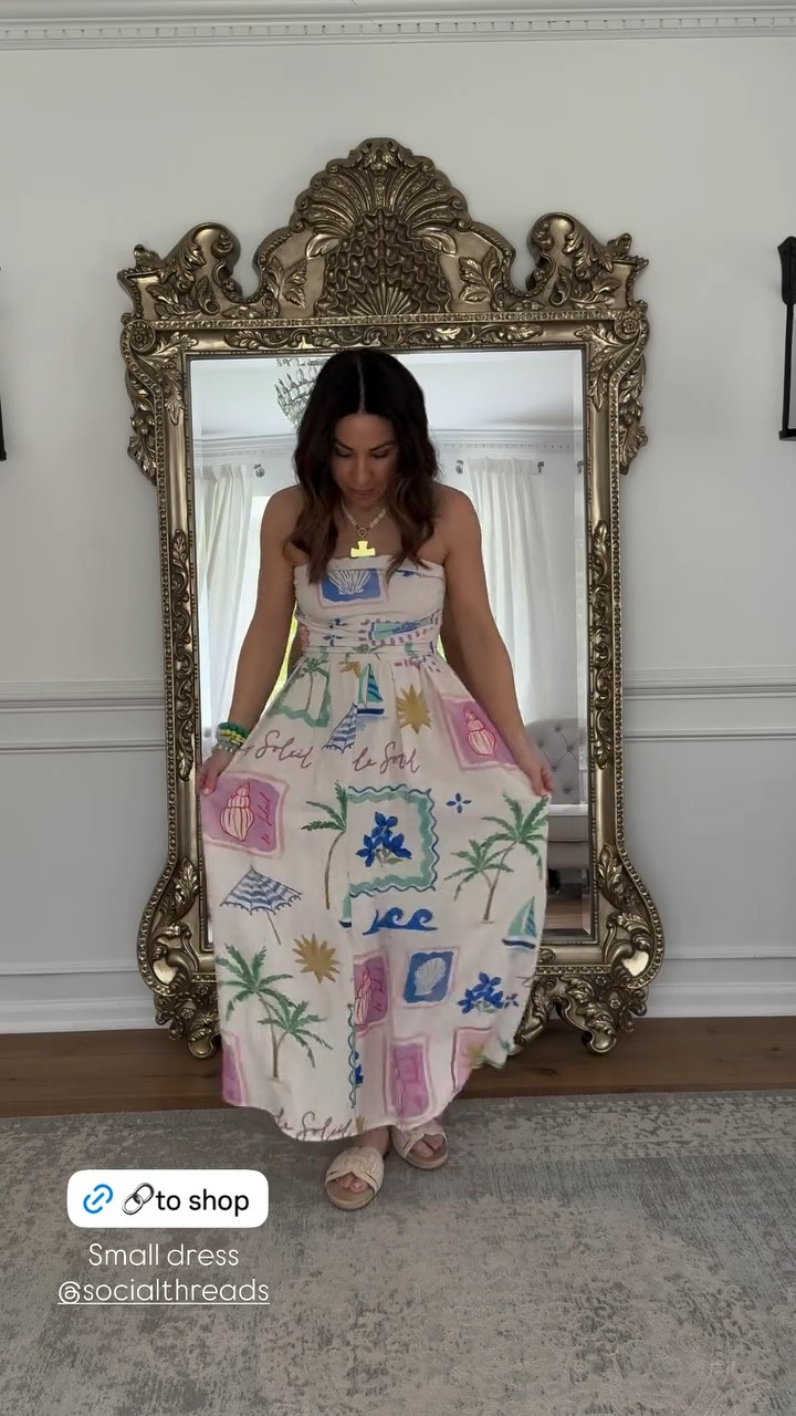 Small maxi dress. Strapless dress.

#LTKPetite #LTKOver40