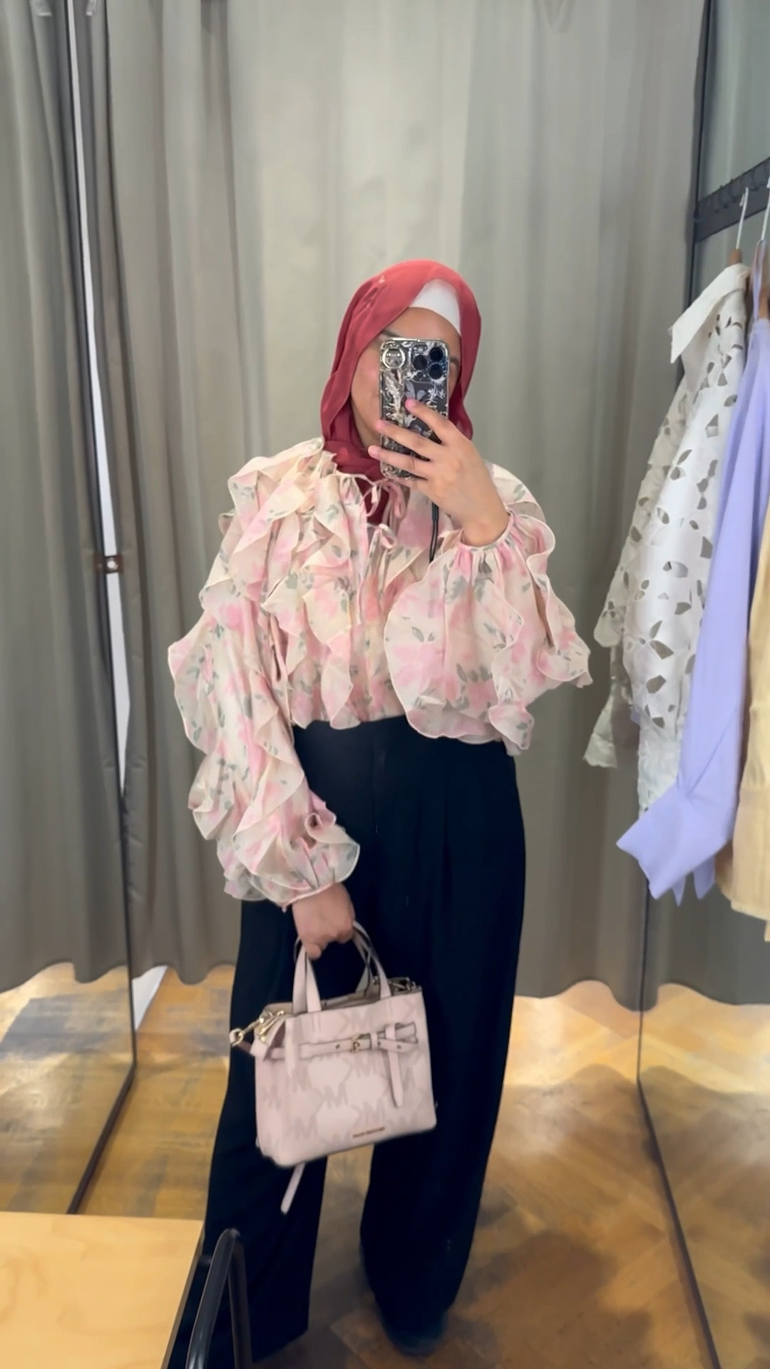 ✨Come shop with me at & Other Stories – I tried on three gorgeous tops and here’s the verdict:

🌸 The first one? I fell in love. The floral ruffles are just too pretty, and you’ll see I had way too much fun with them in the mirror.
☁️ The second blouse didn’t quite fit right—but I had to share it because the color is so lovely.
🍋 And the third? A soft, buttery yellow shirt that feels like summer elegance. Flowing, modest, and so easy to style.

Which one would you pick? All pieces are linked below 💛
#andotherstories #tryonhaul #modeststyle #elegantfashion #ruffletop #butteryyellow #summertops #fashionfinds #ltktryon #ltkunder100 #modestfashion #ltksummerstyle


#LTKmodest #LTKsummer #LTKitalia
