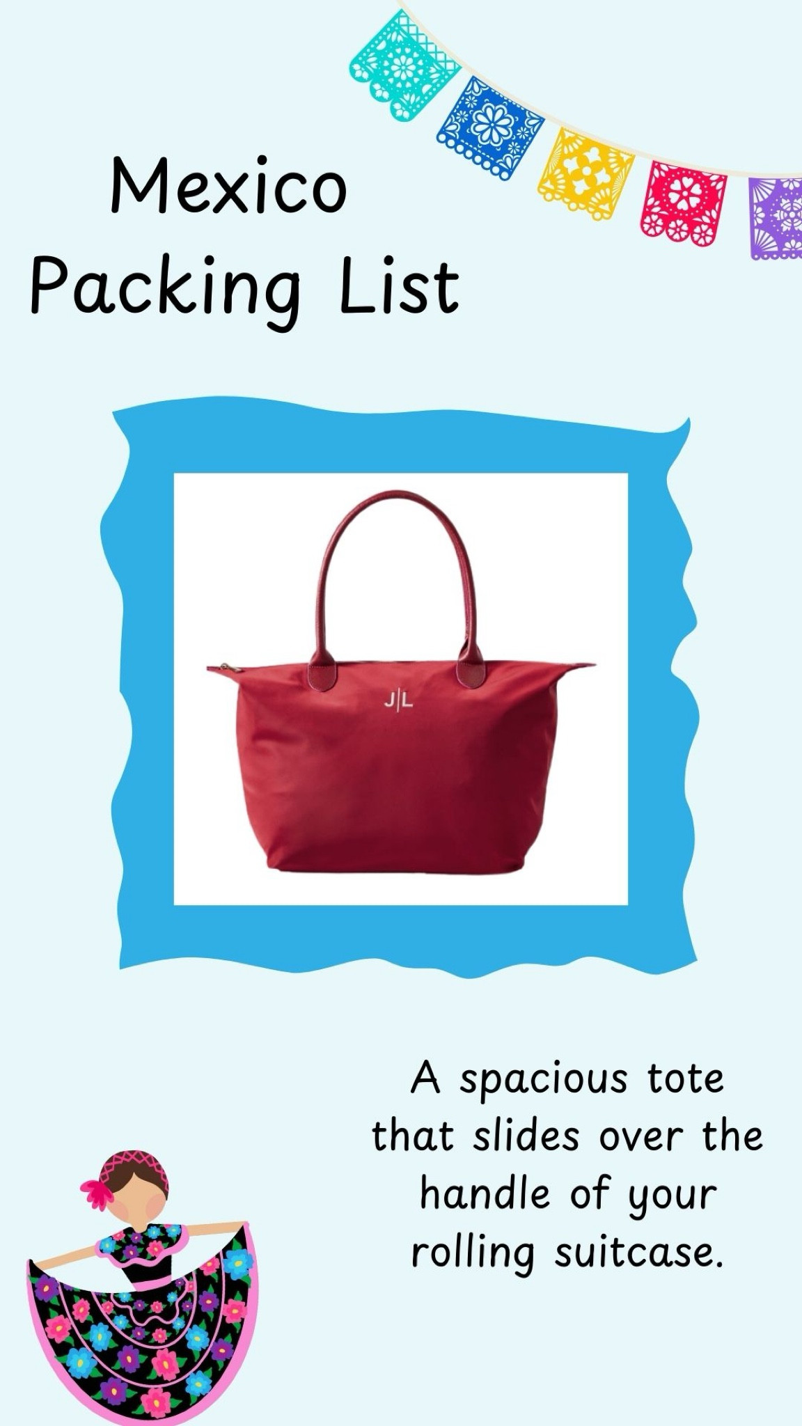 A smartly designed and spacious tote that slides over the handles of your roller bag. 

#LTKTravel