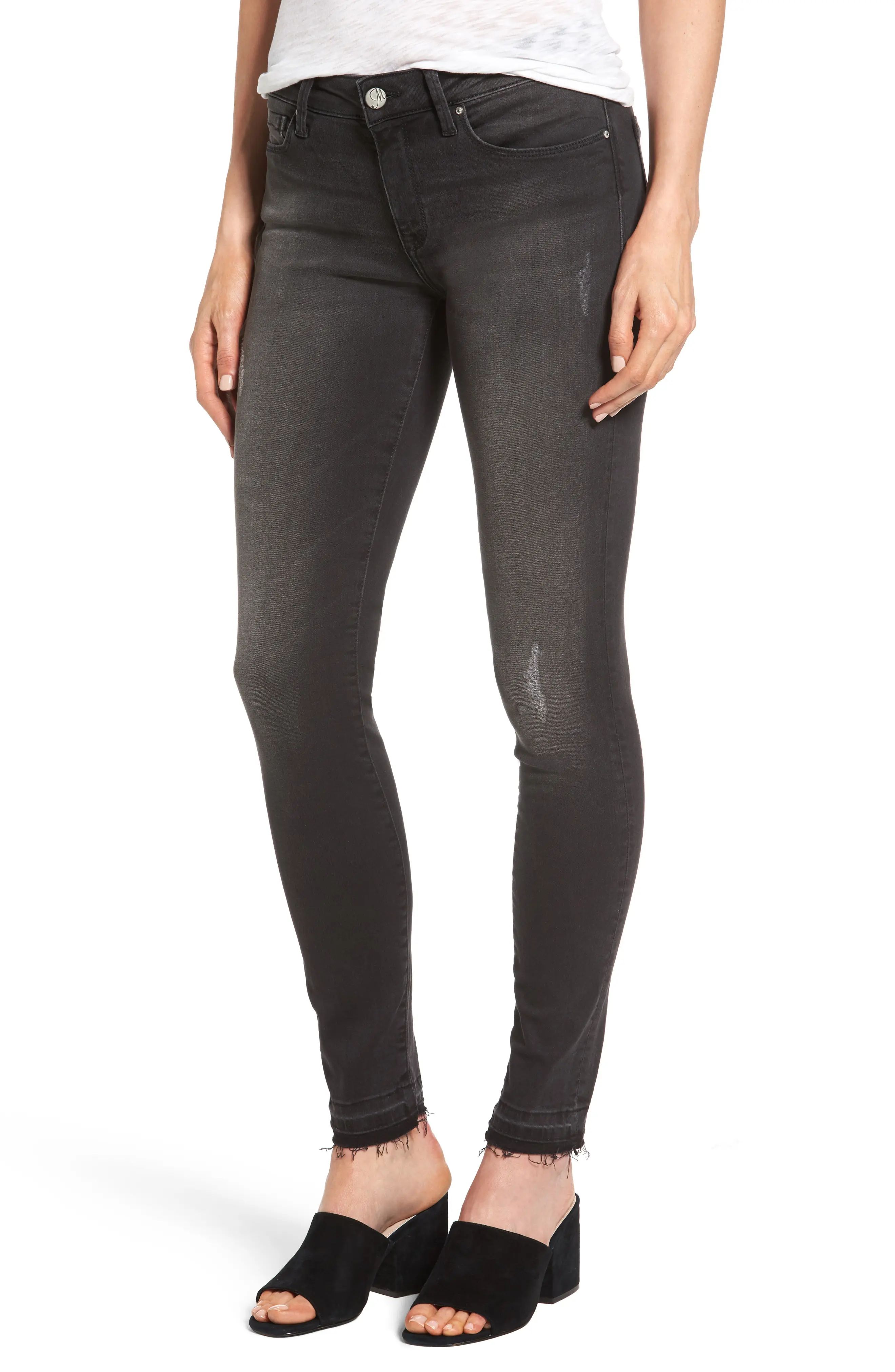 Adriana Stretch Release Hem Ankle Jeans | Nordstrom