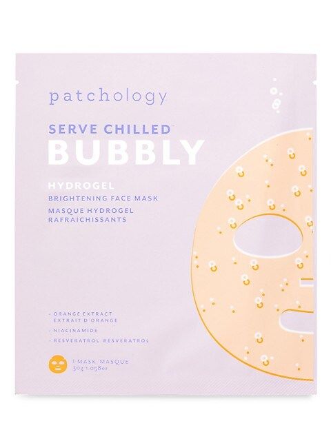 Patchology Bubbly Brightening Hydrogel Mask | Saks Fifth Avenue