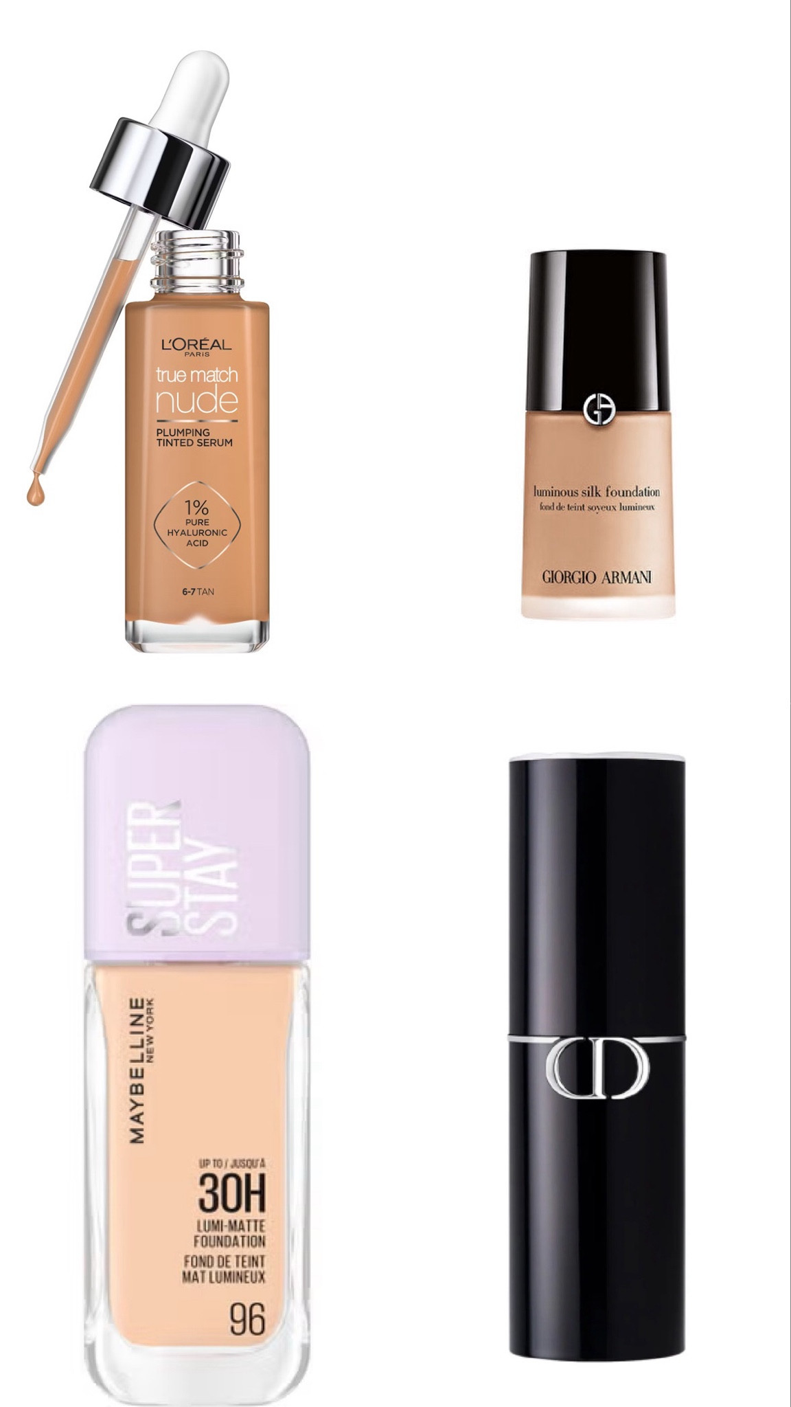 My top 4 foundations 

#LTKbeauty