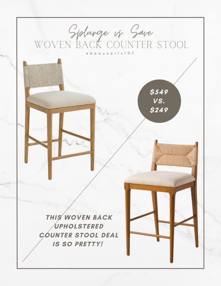 Shop this beautiful counter stool designer look for less deal! 

#LTKsalealert #LTKhome #LTKstyletip