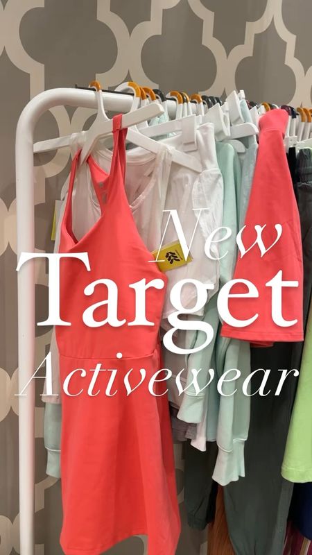 Like and comment “TARGET ACTIVE” to have all links sent directly to your messages. Loving these colors for summer, quality and price point are 👌 everything comes in multiple colors ✨ 
.
#target #targetstyle #targetfinds #targetfashion #athleisure #workoutclothes #workoutstyle 

#LTKFitness #LTKActive #LTKSaleAlert