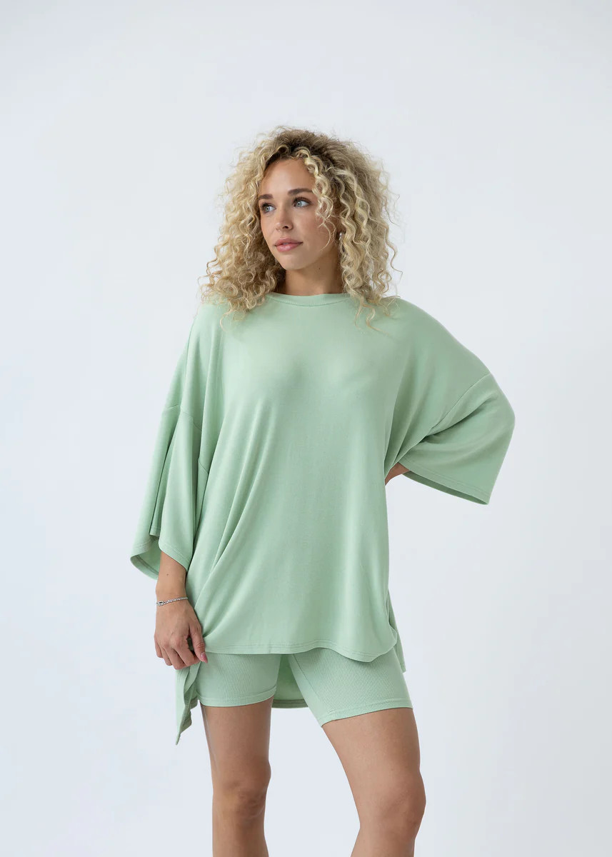 All Weekend Long Set Mint Matcha | The Foxy Kind