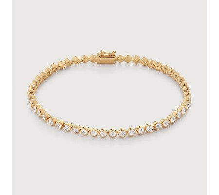 Diamond Essential Tennis Bracelet | Monica Vinader (Global)