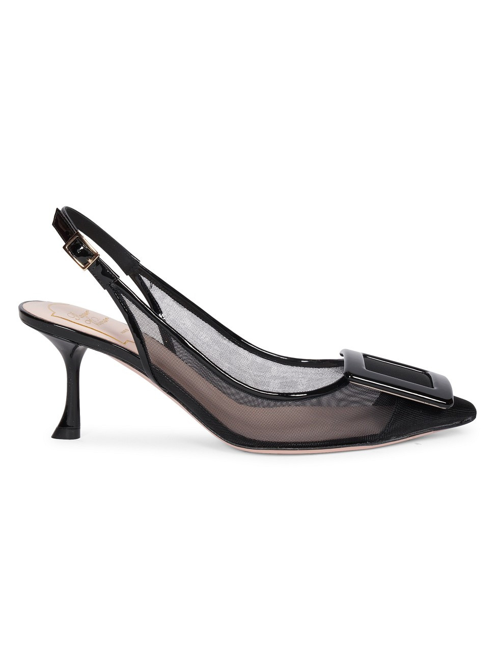 Women's Viv In The City Slingback Pumps - Nero - Size 8 | Saks Fifth Avenue