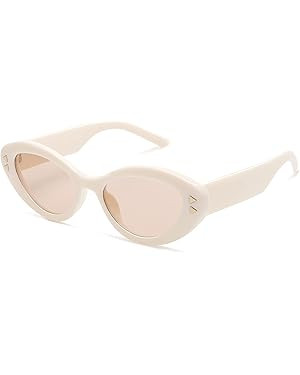 Appassal Vintage Cateye Sunglasses for Women Trendy Cat Eye Frame Sunnies AP3644 | Amazon (US)
