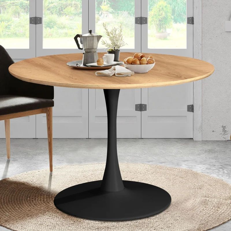 Eberly 35'' Pedestal Dining Table | Wayfair North America