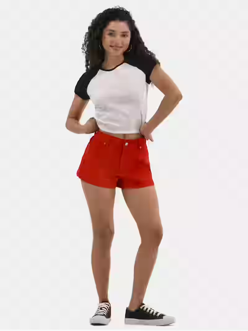 No Boundaries Denim Shorts, 3'' Inseam, Women's and Women's Plus | Walmart (US)