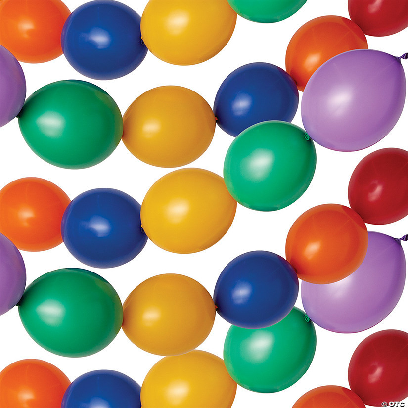 Bulk 144 Pc. 6" Latex Link Balloons | Oriental Trading Company