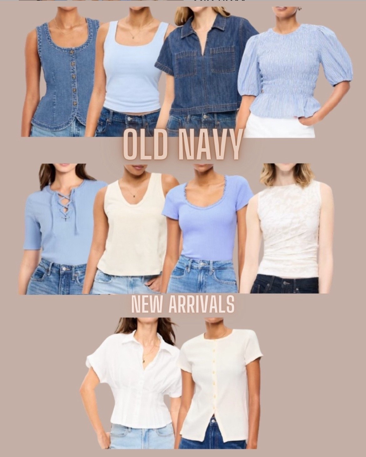 50% off sale ends Saturday!

Old navy fashion
Spring top
Blouse 
denim top


#LTKSaleAlert