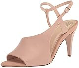 Vince Camuto Women's Footwear Women's Razanya Ankle Strap High Heel Heeled Sandal, Peony/Beige, 8.5 | Amazon (US)