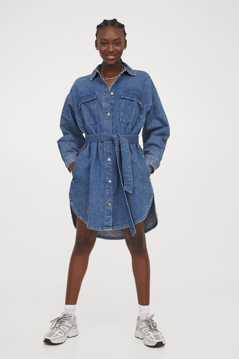 Denim Shirt Dress | H&M (US + CA)