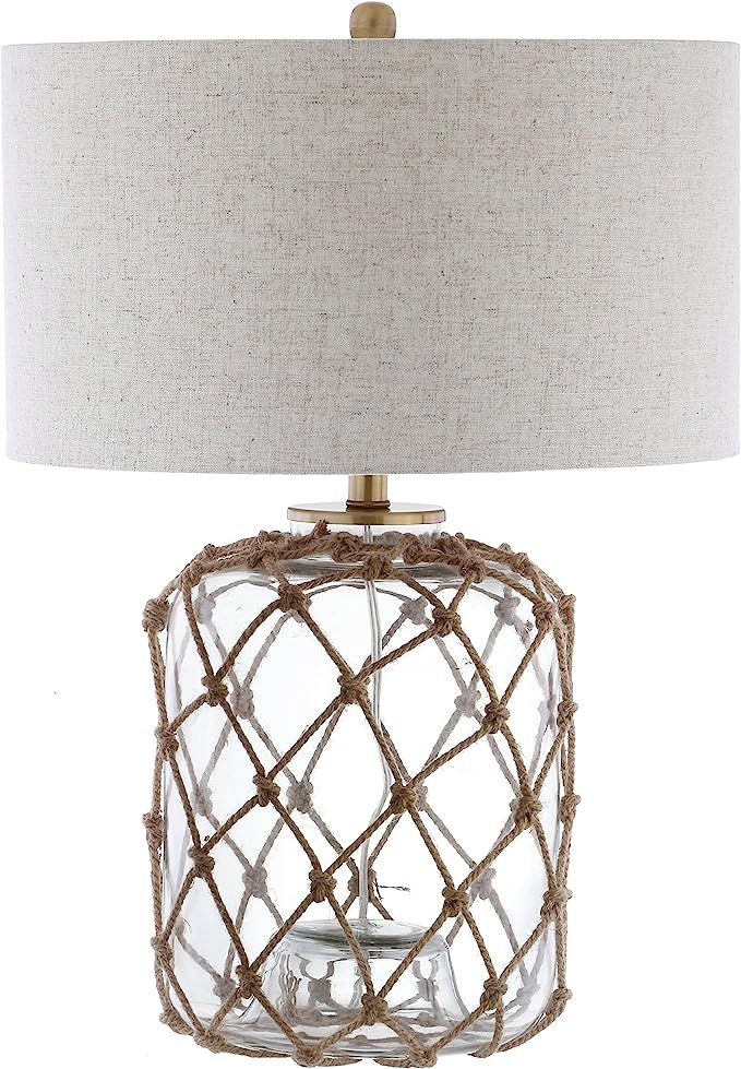 JONATHAN Y JYL5033A Mer 26.5" Glass and Rope LED Lamp Coastal,Traditional,Transitional for Bedroo... | Amazon (US)