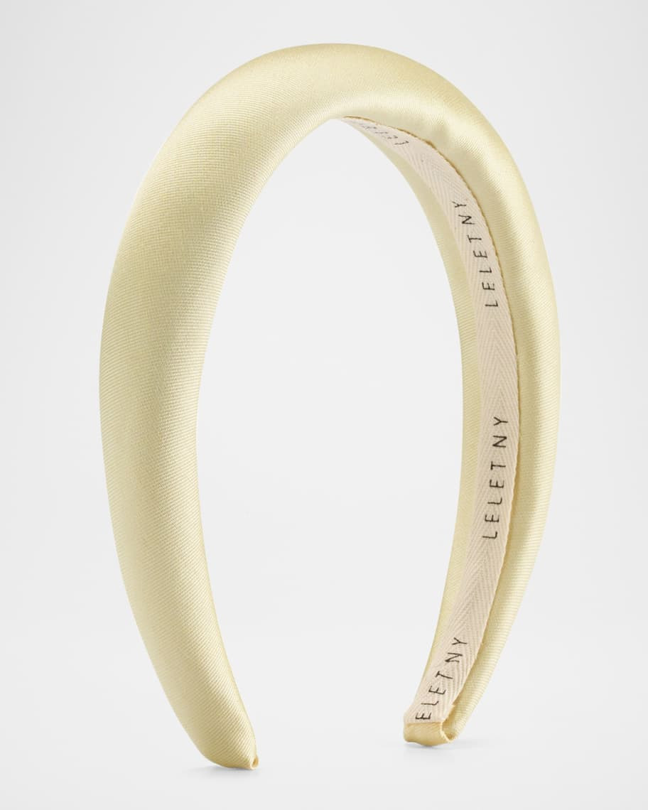 Robyn Silk Padded Headband | Neiman Marcus