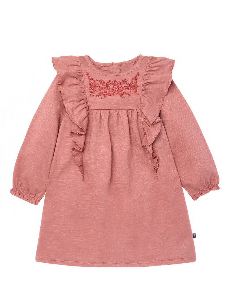 Modern Moments Vestido para Niña Pequeña con Volantes by Gerber, Tallas 12M-5T | Walmart (US)