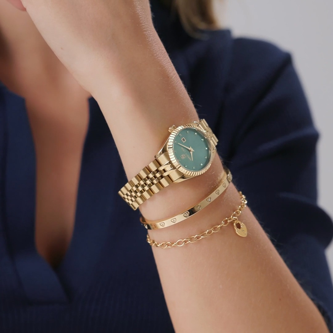 Okay, these Abbott Lyon watches and bracelets are giving major classy girl energy! 🤎⌚ I'm loving the idea of pairing a gorgeous everyday watch with delicate gold bracelets from the Love Lock Collection for that effortlessly polished look. Such a pretty way to dress up your everyday outfits without doing too much! These would also make amazing holiday gifts for the girl who loves timeless accessories, elegant jewelry, and little luxury touches. Definitely adding these to my gift guide for her! ✨🎁

#WatchesForWomen #GoldWatchesForWomen #WomensWatchStyle #ElegantWatches #WatchAndBraceletStack #GoldBracelets #BraceletStacking #DaintyBracelets #LoveLockBracelet #AbbottLyonWatches #ClassicAccessories #WomensAccessories #JewelryStackingIdeas #LuxuryWatchStyle #WatchGiftIdeas #GiftsForWomen #HolidayGiftInspiration #LTKAccessories #LTKGiftGuide 

 #LTKSeasonal #LTKU #LTKSaleAlert