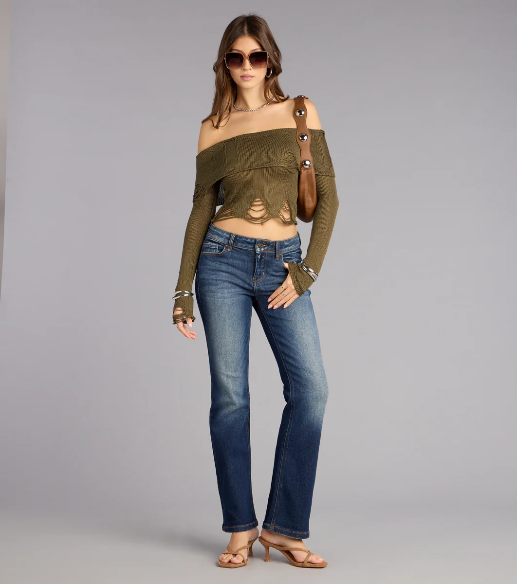 Effortlessly Cool Mid-Rise Flare Jeans | Windsor Stores