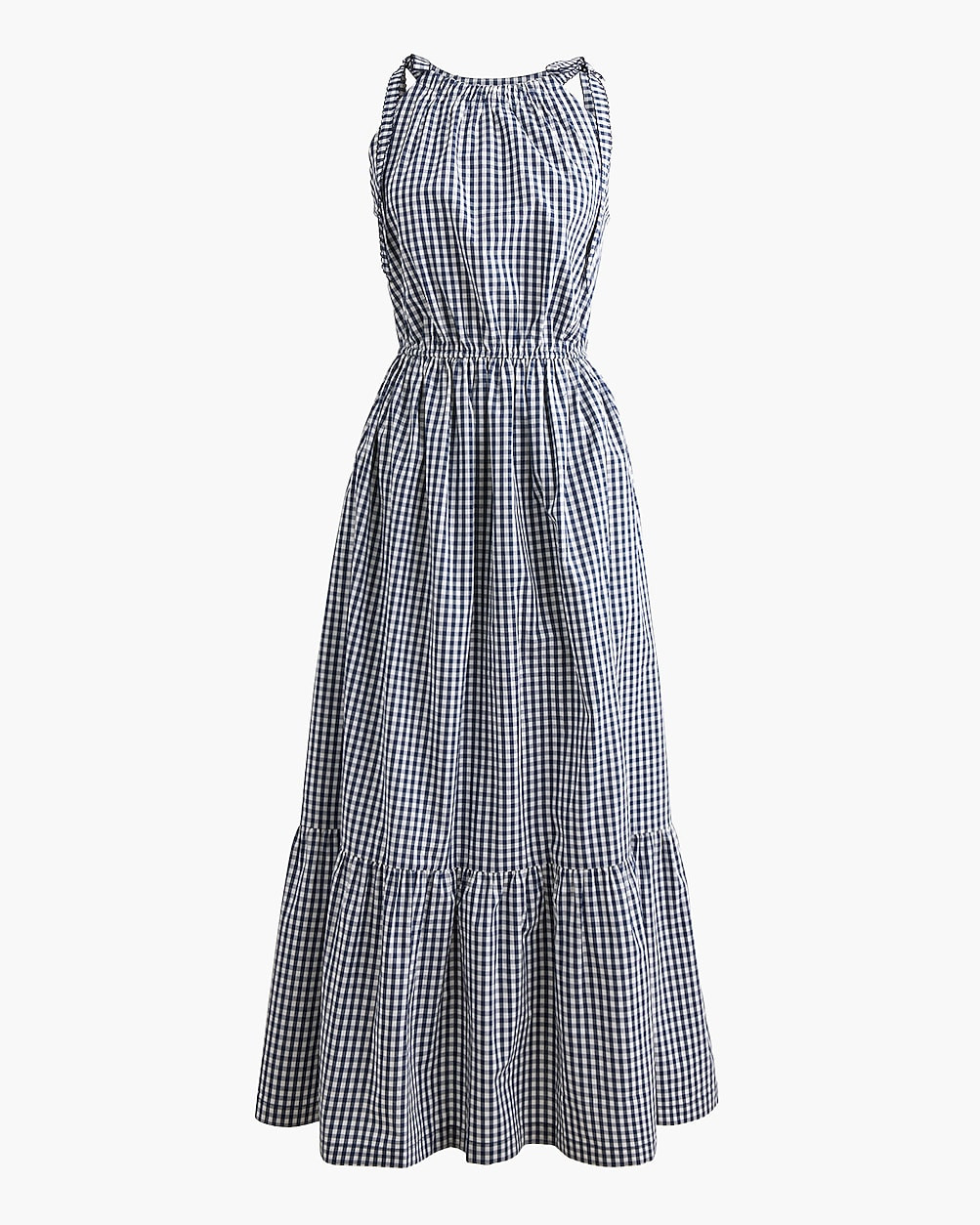 Tie-shoulder midi dress | J.Crew Factory