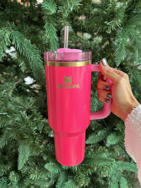 LOVE my Stanley Quenchers! They make for the best gift and I’m linking a few options here! The glossy finish on this Pink Parade and gold detail is 😍😍 #stanley 

#LTKHoliday #LTKGiftGuide #LTKCyberWeek
