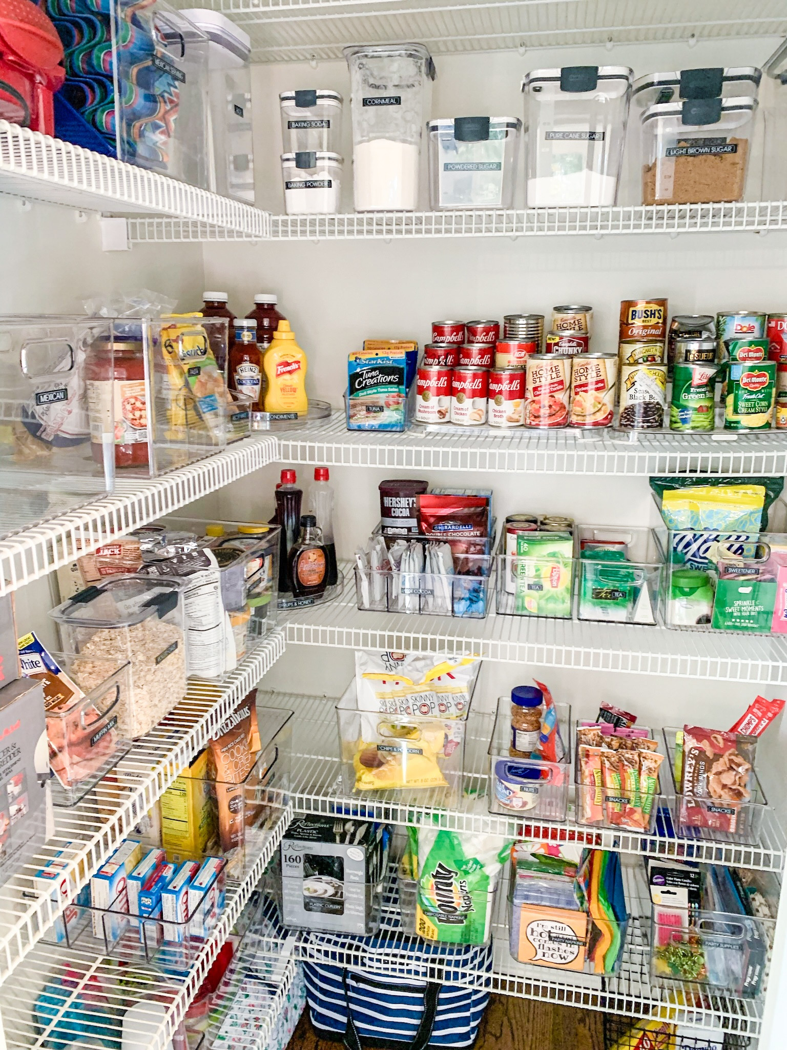 Clear Aesthetic Pantry!