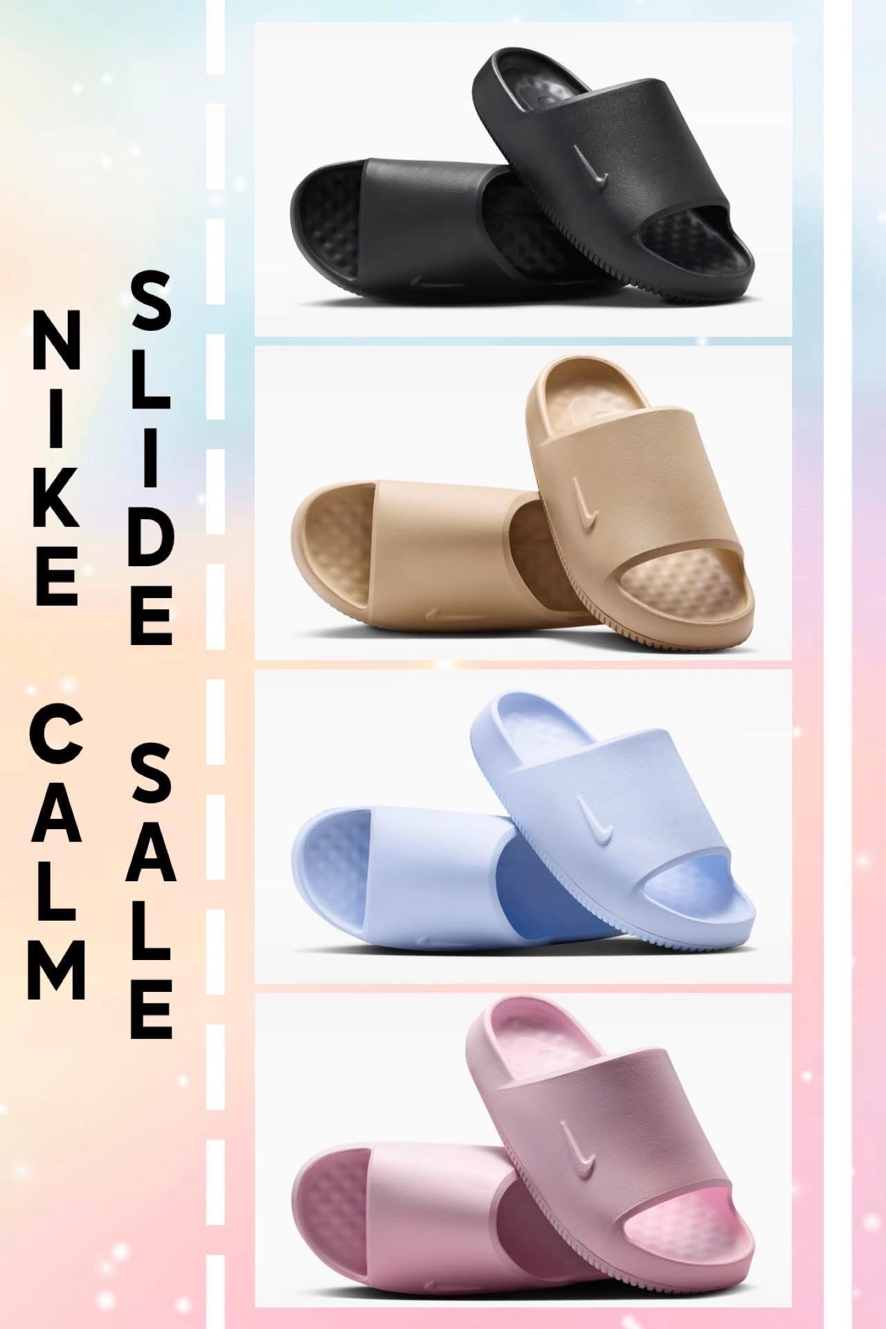 The brand new Nike Calm Slides 2.0 are ON SALE today at Kohl’s for only $44 - normally $55!!! These have been so hard to even find in stock since launching since they’ve been so popular, and they’re on markdown today finally and restocked in all colors for both men and women. My kids have these and the original Calm Slides, and these are SO cushy compared to the originals.

#LTKSaleAlert #LTKActive #LTKootd
