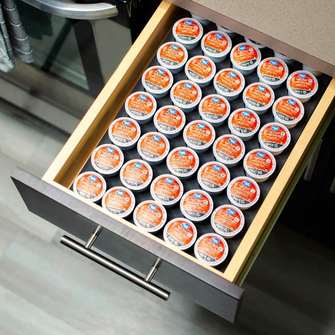 K Cup Holder Compatible with Keurig Coffee Pods (40 Slots) - Drawer K Cup Organizer Holder for Kc... | Amazon (US)