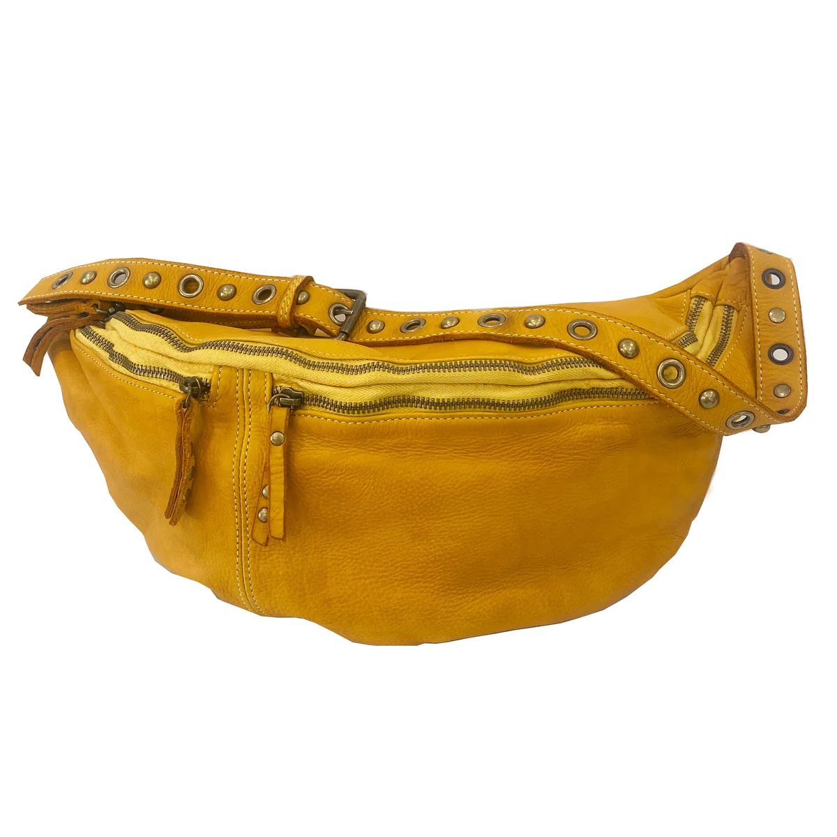 Bella Large Sling in Yellow | Bolsa Nova Handbags