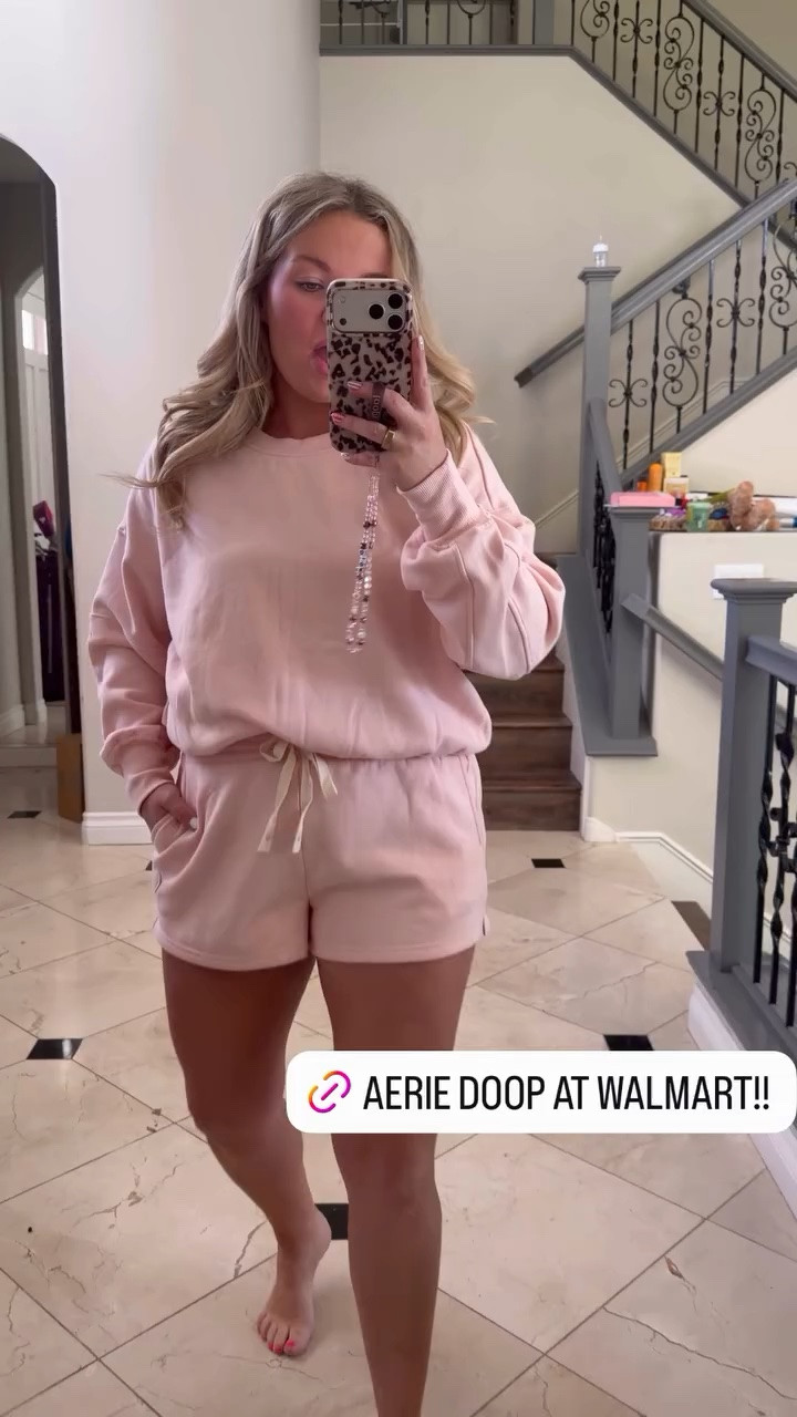 New color and a favorite Walmart set! Feel so soft and comfy just like Aerie!!

#LTKSeasonal #LTKMidsize