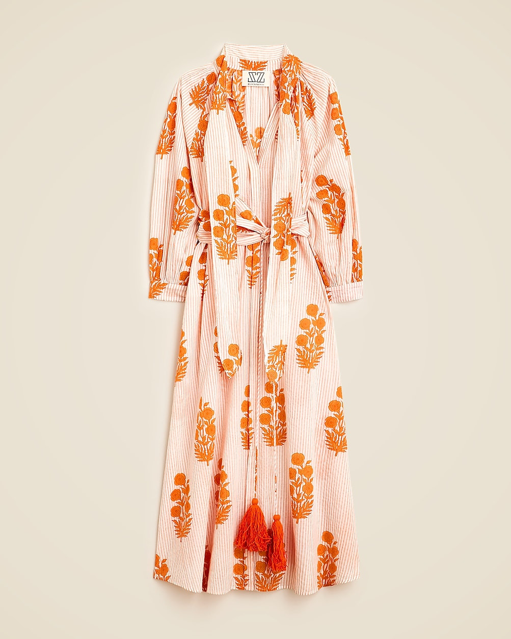 SZ Blockprints™ X J.Crew wrap shirtdress | J. Crew US