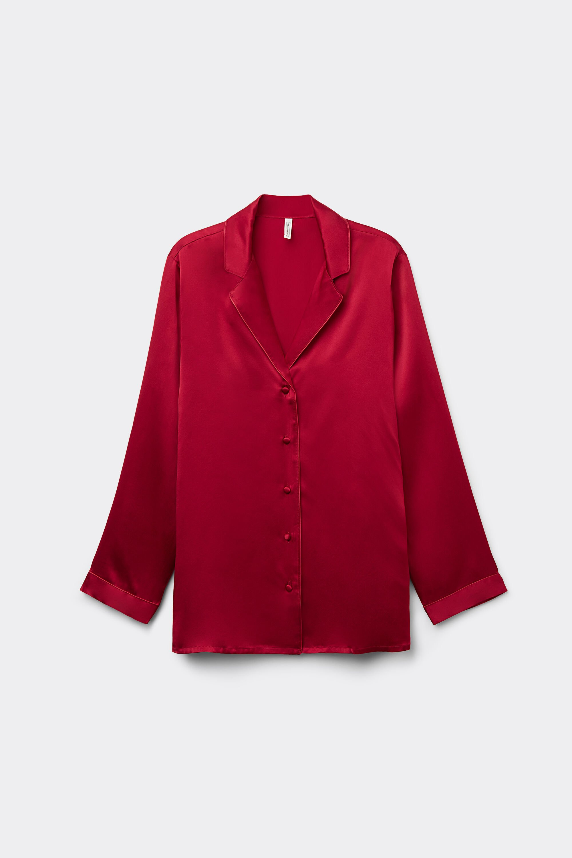 Mannish-Cut Jacket in Silk Satin - Intimissimi | Intimissimi (US)