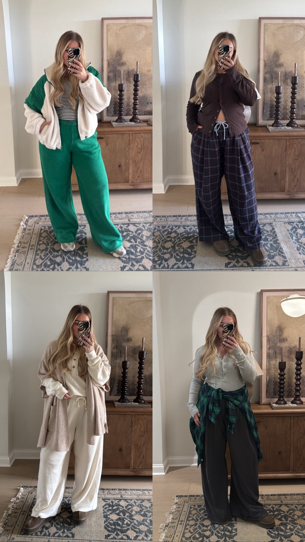 Recent Aerie fits 🤍 I wear a large in everything :) 